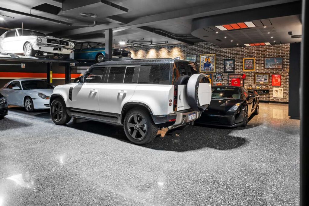 car storage area
